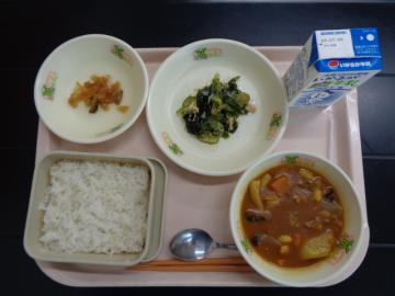 6月28日の学校給食（小学校A献立）