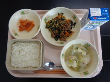 7月3日の学校給食（小学校A献立）