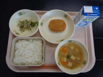 7月8日の学校給食（小学校A献立）