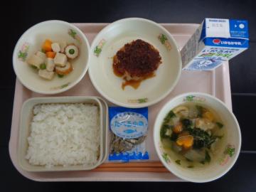 7月10日の学校給食（小学校A献立）