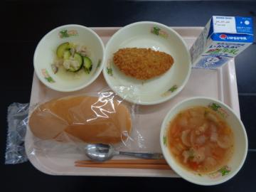 7月16日の学校給食（小学校A献立）