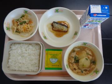9月2日の学校給食（小学校A献立）