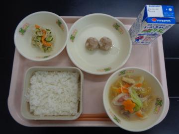 9月25日の学校給食（小学校A献立）