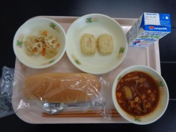 10月1日の学校給食（小学校A献立）