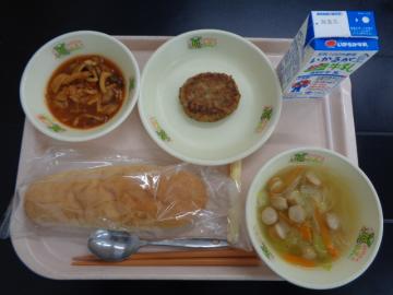 10月3日の学校給食（小学校A献立）