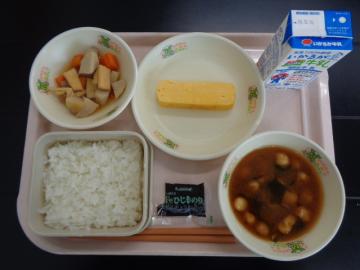 10月7日の学校給食（小学校A献立）