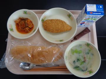 10月15日の学校給食（小学校A献立）