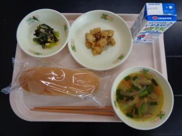10月22日の学校給食（小学校A献立）