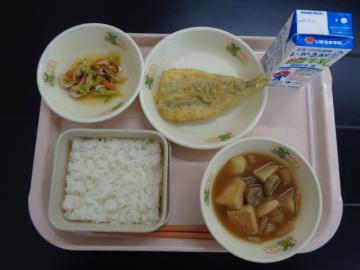 10月28日の学校給食（小学校A献立）
