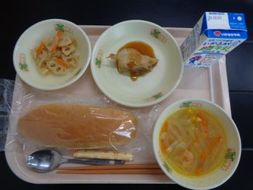 11月26日の学校給食（小学校A献立）の写真