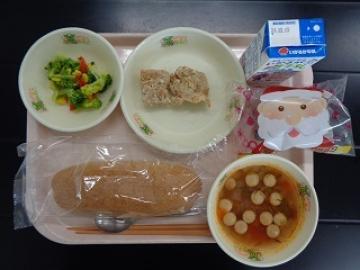 12月5日の学校給食（小学校A献立）の写真