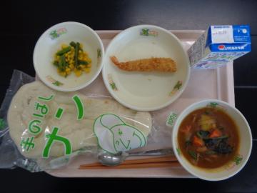 12月12日の学校給食（小学校A献立）の写真
