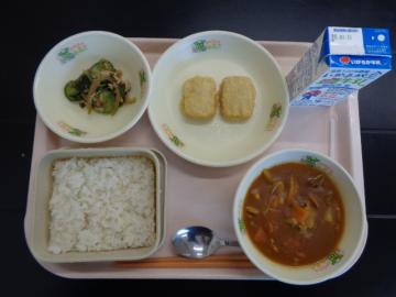 1月10日の学校給食（小学校A献立）の写真