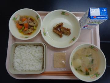 1月15日の学校給食（小学校A献立）の写真