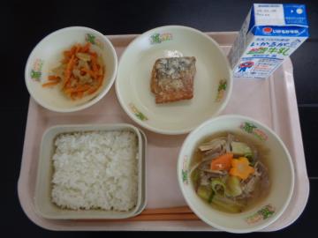 1月17日の学校給食（小学校A献立）の写真