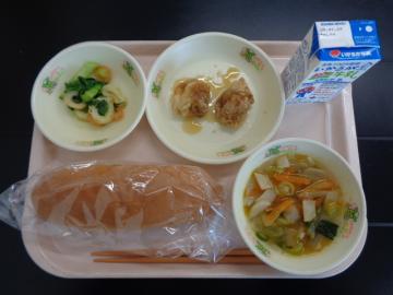 1月21日の学校給食（小学校A献立）の写真