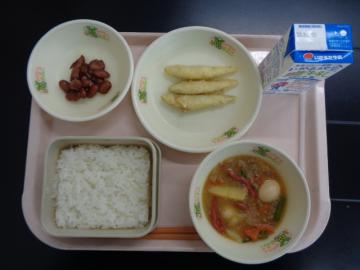 1月27日の学校給食（小学校A献立）の写真