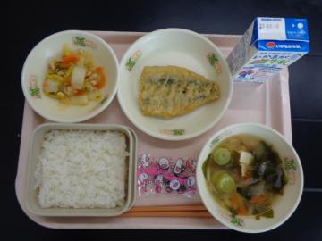 2月3日の学校給食（小学校A献立）の写真