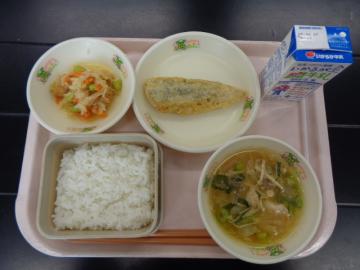 2月19日の学校給食（小学校A献立）の写真
