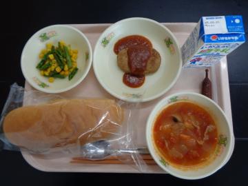 3月13日の学校給食（小学校A献立）の写真