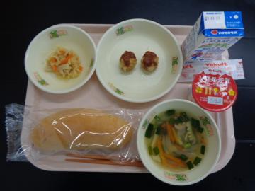 3月18日の学校給食（小学校A献立）の写真