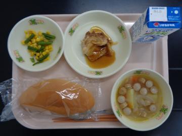 5月14日の学校給食（小学校B献立）の写真