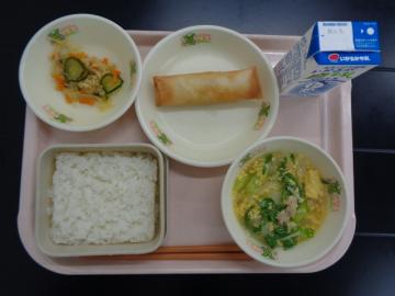 6月7日の学校給食（小学校B献立）の写真