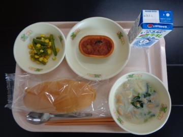 6月25日の学校給食（小学B献立）の写真