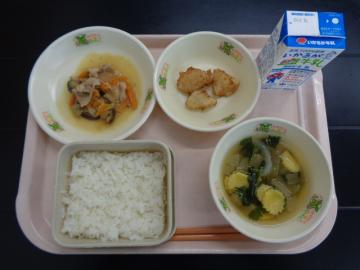 9月9日の学校給食（小学B献立）の写真