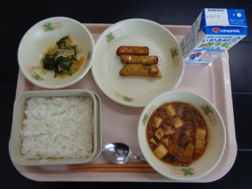 9月11日の学校給食（小学B献立）の写真