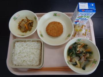 9月13日の学校給食（小学B献立）の写真