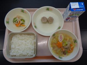 9月18日の学校給食（小学B献立）の写真