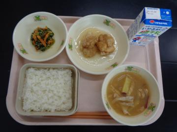 10月18日の学校給食（小学B献立）の写真