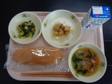 10月24日の学校給食（小学B献立）の写真