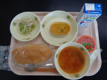 11月12日の学校給食（小学校B献立）の写真