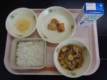 11月20日の学校給食（小学校B献立）の写真