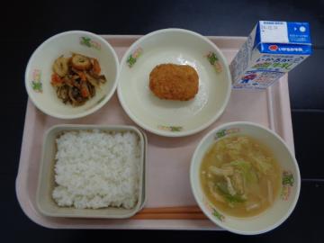 12月6日の学校給食（小学校B献立）の写真
