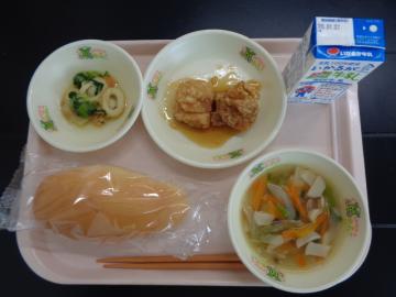 1月14日の学校給食（小学校B献立）の写真