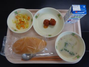 1月21日の学校給食（小学校B献立）の写真
