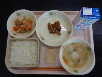 1月22日の学校給食（小学校B献立）の写真