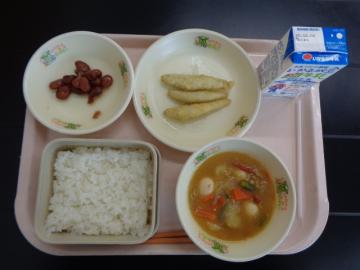 1月29日の学校給食（小学B献立）の写真