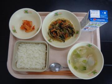 2月3日の学校給食（小学校B献立）の写真
