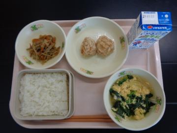 2月14日の学校給食（小学校B献立）の写真