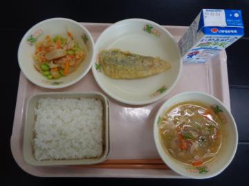 2月17日の学校給食（小学校B献立）の写真
