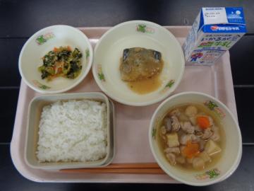 2月19日の学校給食（小学校B献立）の写真