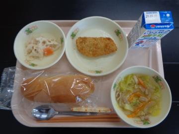 2月25日の学校給食（小学校B献立）の写真