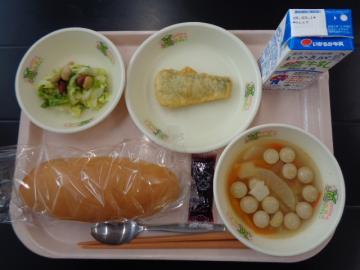 3月6日の学校給食（小学校B献立）の写真