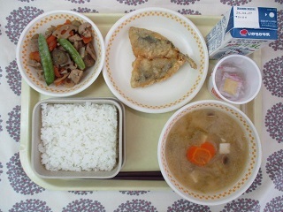 4月19日の学校給食(中学校献立)