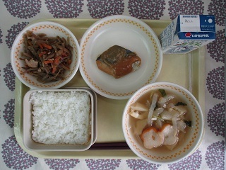 4月26日の学校給食(中学校献立)