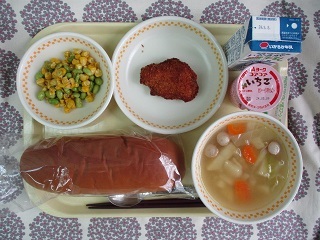 4月30日の学校給食（中学校献立）